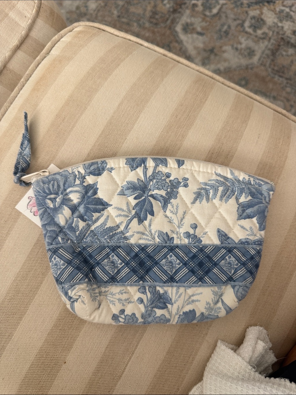 Vintage Vera Bradley Small Cosmetic Pouch